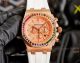 Knockoff Audemars Piguet Royal Oak 42mm Rose Gold Rainbow Watch Quartz Movement (3)_th.jpg